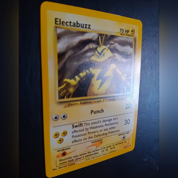 Electabuzz Pokemon Card - Neo Genesis - NO. 33/111 Uncommon Non-Holo - Picture 3 of 9